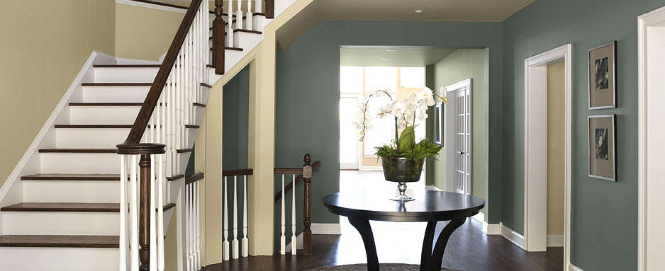 Paint 4 Perfection - Foyer Interior Painting #paint4perfection